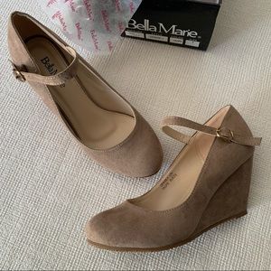 Bella Marie Wedges Heels - Size 7